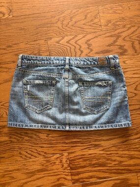 Vintage American Eagle Mini Skirt - Light Blue